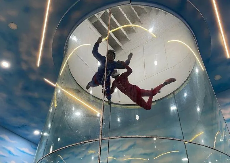 GravityZip Indoor Skydiving Arena Hyderabad-Entry Ticket Fee and Timings